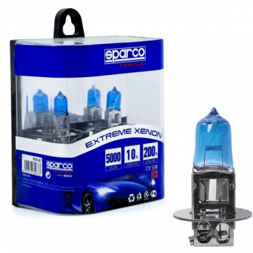 Halogenlampen Sparco Corsa Extreme H3 12V 55W XENON+200%